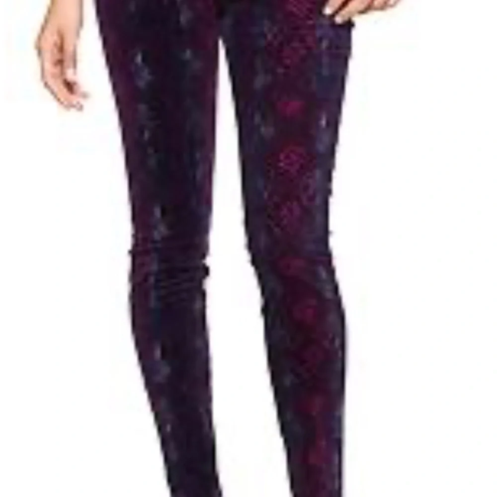 Gap 1969 Snake Print Leggings Jeans Cords Size 28 Regular - Picture 3 of 16